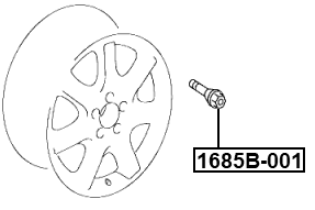 MERCEDES BENZ 1685B-001 Technical Schematic