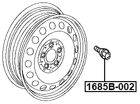MERCEDES BENZ 1685B-002 Technical Schematic