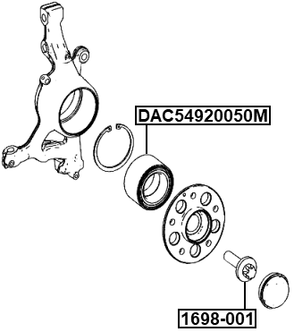 MERCEDES BENZ 1698-001 Technical Schematic