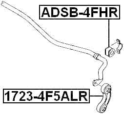 AUDI 1723-4F5ALR Technical Schematic