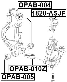 OPEL 1820-ASJF Technical Schematic