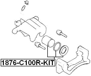 DAEWOO 1876-C100R-KIT Technical Schematic