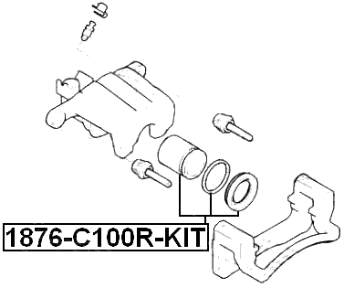 PONTIAC 1876-C100R-KIT Technical Schematic