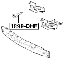 FORD 1899-DHF Technical Schematic