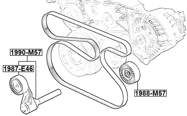 Febest 1988-M57 Technical Schematic
