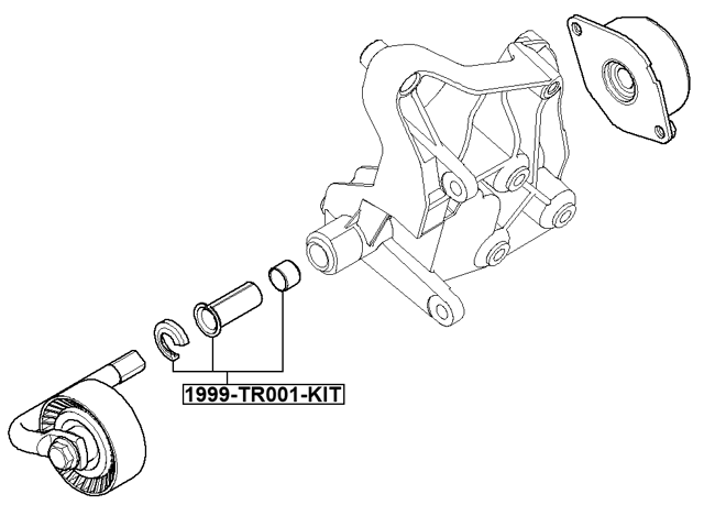 BMW 1999-TR001-KIT Technical Schematic