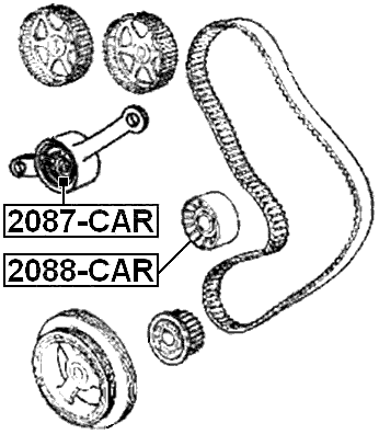 CHRYSLER 2087-CAR Technical Schematic
