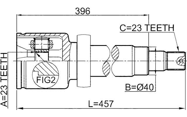 FORD 2111-CB316RH Technical Schematic