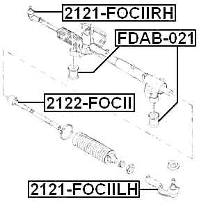 VOLVO 2121-FOCIIRH Technical Schematic