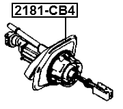 MAZDA 2181-CB4 Technical Schematic