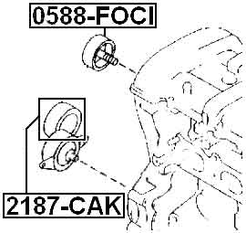 FORD 2187-CAK Technical Schematic