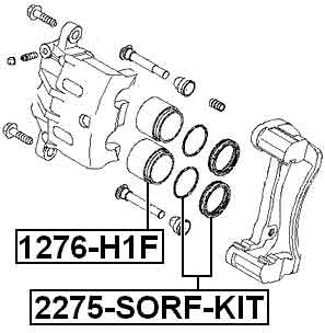 KIA 2275-SORF-KIT Technical Schematic