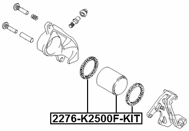 KIA 2276-K2500F-KIT Technical Schematic