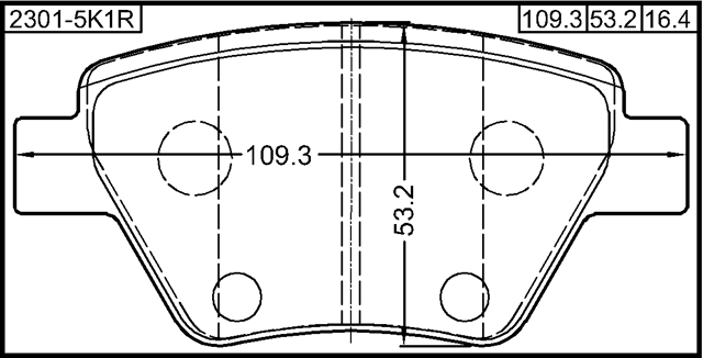 SEAT 2301-5K1R Technical Schematic