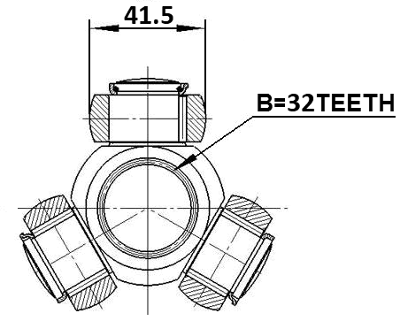 VOLKSWAGEN 2316-030 Technical Schematic