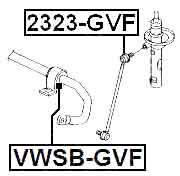 VOLKSWAGEN 2323-GVF Technical Schematic