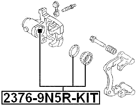 RENAULT 2376-9N5R-KIT Technical Schematic