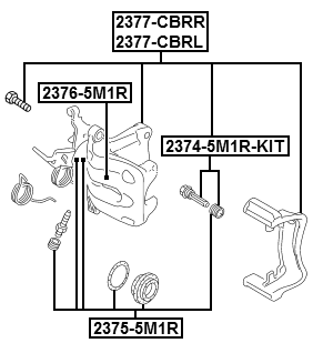 SEAT 2377-2CBRR Technical Schematic