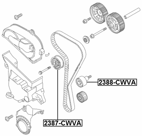 2388-CWVA_SEAT Technical Schematic