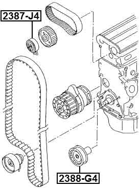 SEAT 2388-G4 Technical Schematic