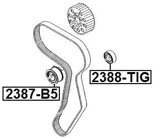 VOLKSWAGEN 2388-TIG Technical Schematic