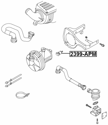 AUDI 2399-APM Technical Schematic