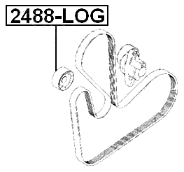 RENAULT 2488-LOG Technical Schematic