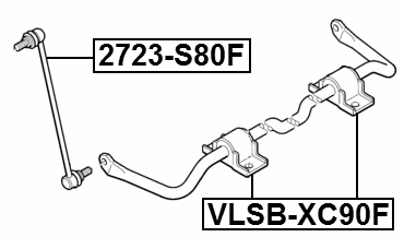 Febest 2723-S80F Technical Schematic