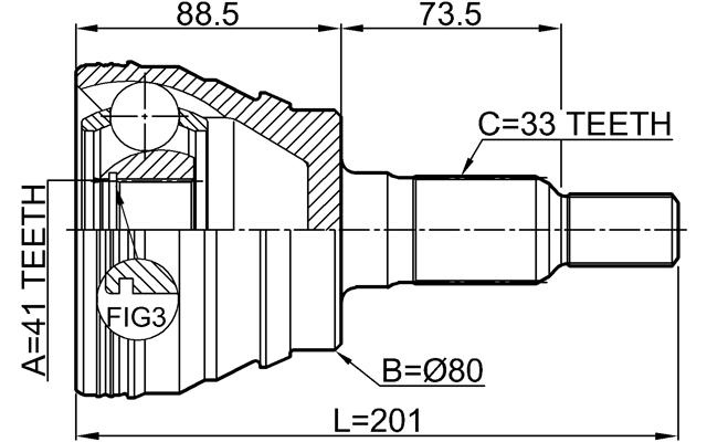 CHEVROLET 3210-ESCII Technical Schematic