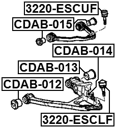 CHEVROLET 3220-ESCUF Technical Schematic