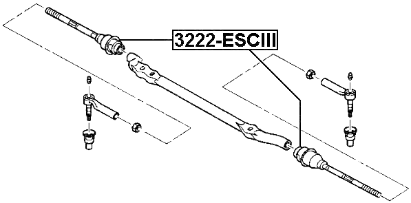 CHEVROLET 3222-ESCIII Technical Schematic