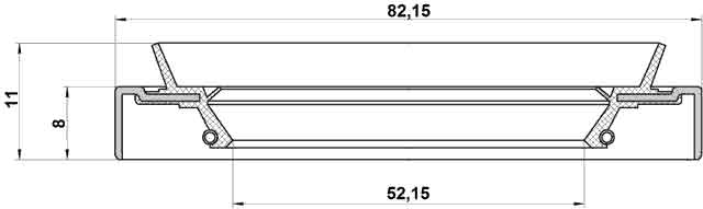 MITSUBISHI 95HDS-54820811X Technical Schematic