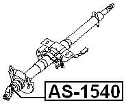 MERCEDES BENZ AS-1540 Technical Schematic