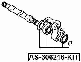 MITSUBISHI AS-306216-KIT Technical Schematic