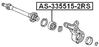 HONDA AS-335515-2RS Technical Schematic