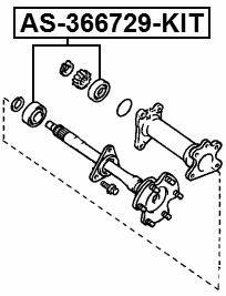 Febest AS-366729-KIT Technical Schematic