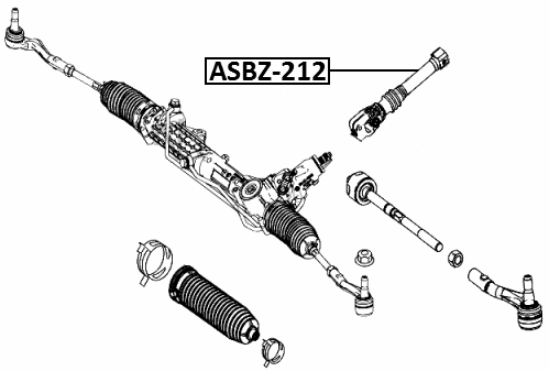 MERCEDES BENZ ASBZ-212 Technical Schematic