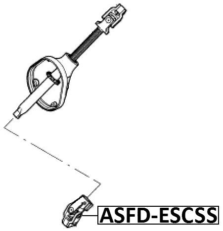 MAZDA ASFD-ESCSS Technical Schematic