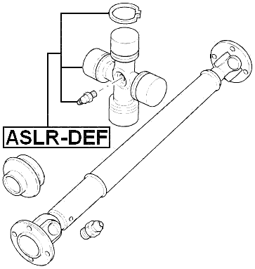 Febest ASLR-DEF Technical Schematic