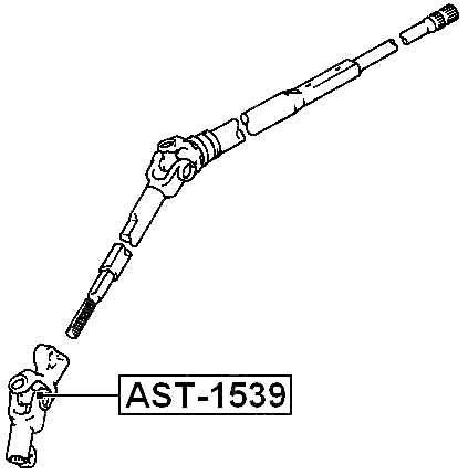 TOYOTA AST-1539 Technical Schematic