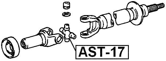 TOYOTA AST-17 Technical Schematic