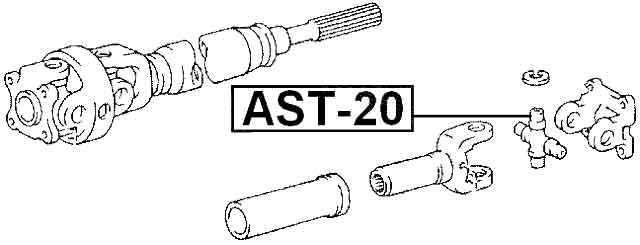 TOYOTA AST-20 Technical Schematic