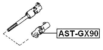 TOYOTA AST-GX90 Technical Schematic