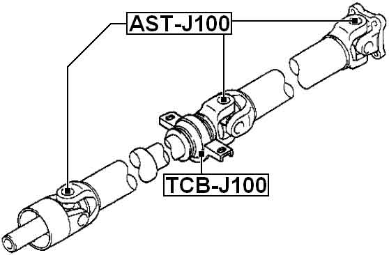 DAIHATSU AST-J100 Technical Schematic