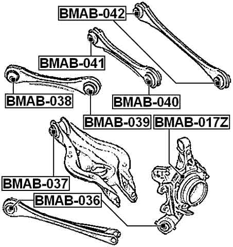 BMW BMAB-037 Technical Schematic
