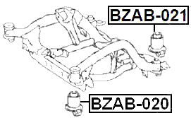 MERCEDES BENZ BZAB-020 Technical Schematic