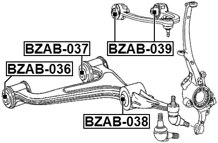 MERCEDES BENZ BZAB-036 Technical Schematic