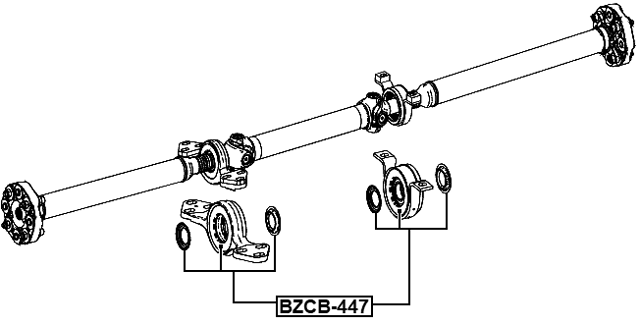MERCEDES BENZ BZCB-447 Technical Schematic