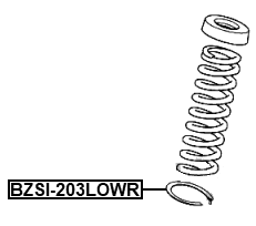 MERCEDES BENZ BZSI-203LOWR Technical Schematic