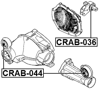 JEEP CRAB-036 Technical Schematic